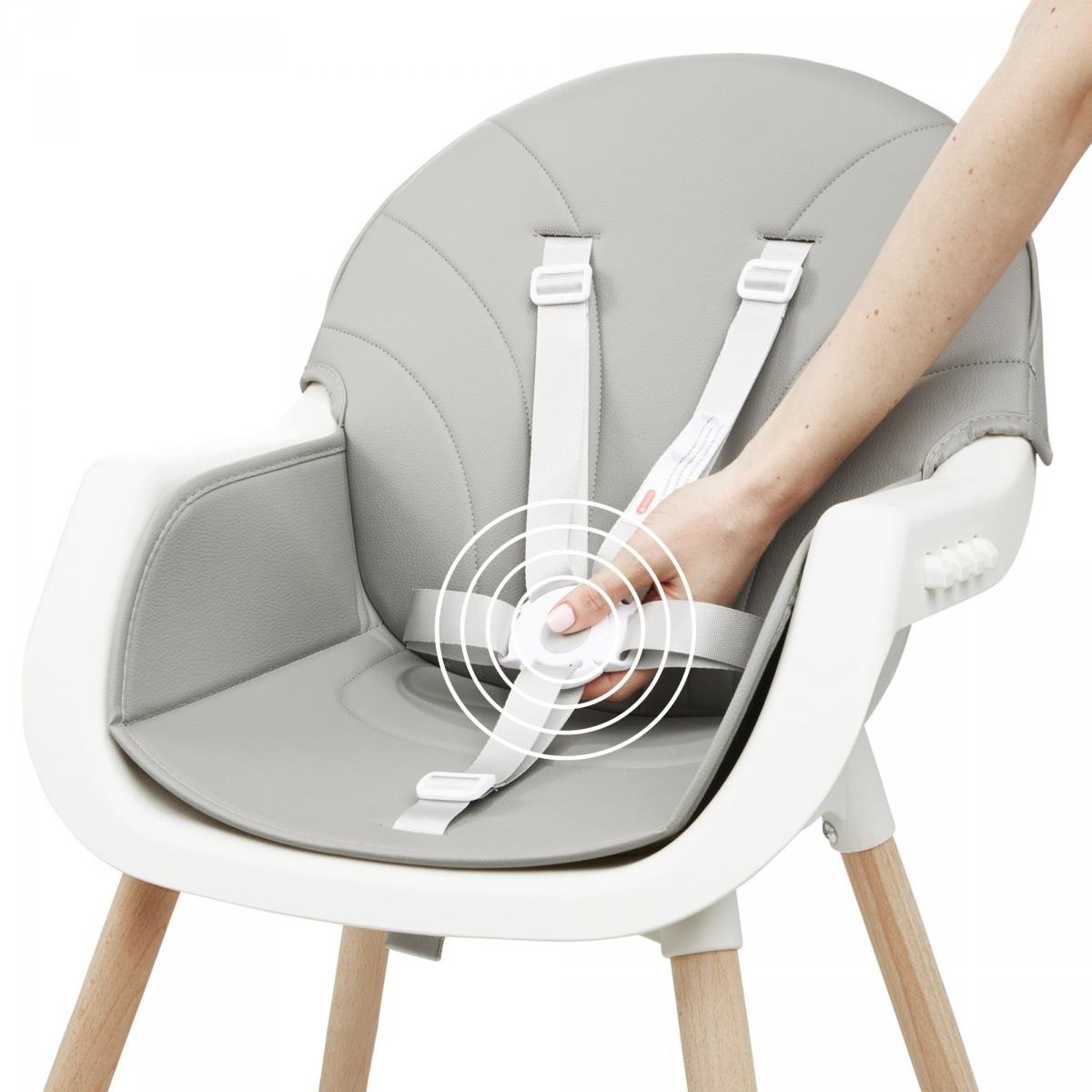 AMELIA ammestol 3i1 Moby-System, grå