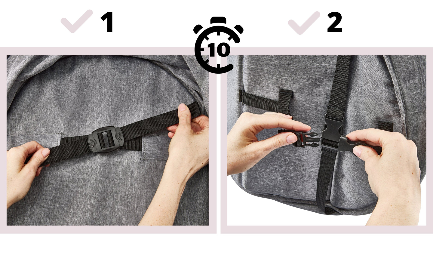 Liggestol + flydesæde + barneseng 3 i 1 - Moby-System MILA