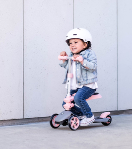 HyperMotion 3in1 balance trehjulet cykel - pink