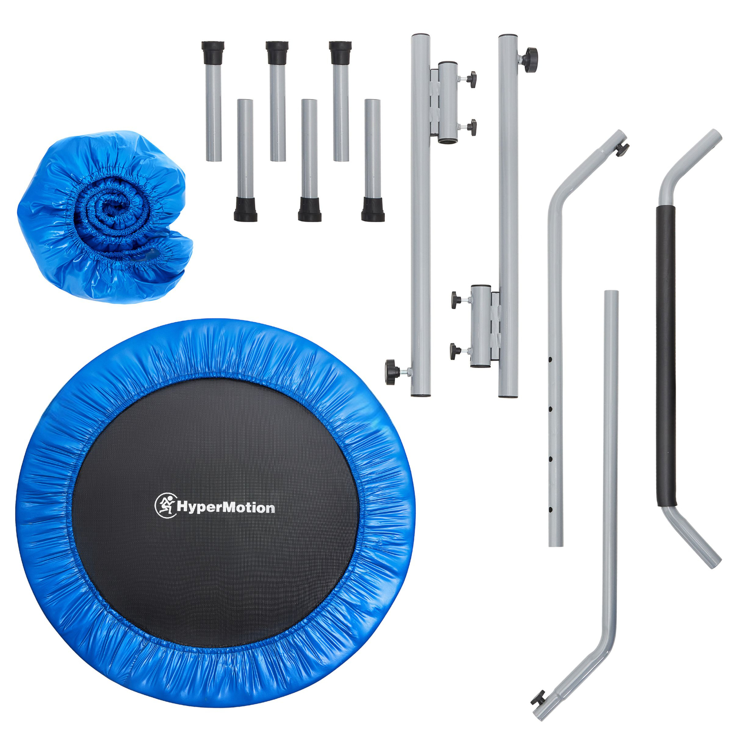 Trampolin med håndtag - 97cm - til børn, teenagere og voksne - hus og have