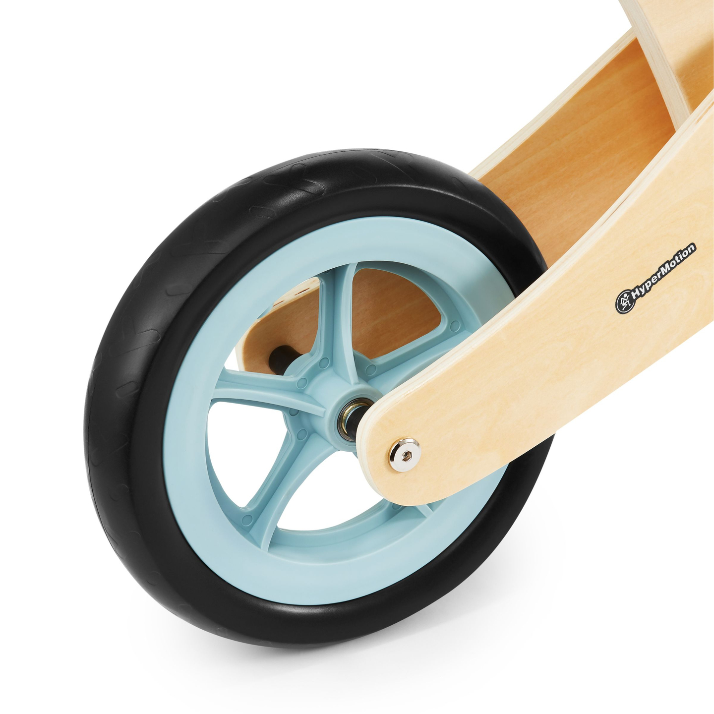 Trehjulet cykel og balancecykel i træ 2in1 - HyperMotion PERCY - blå