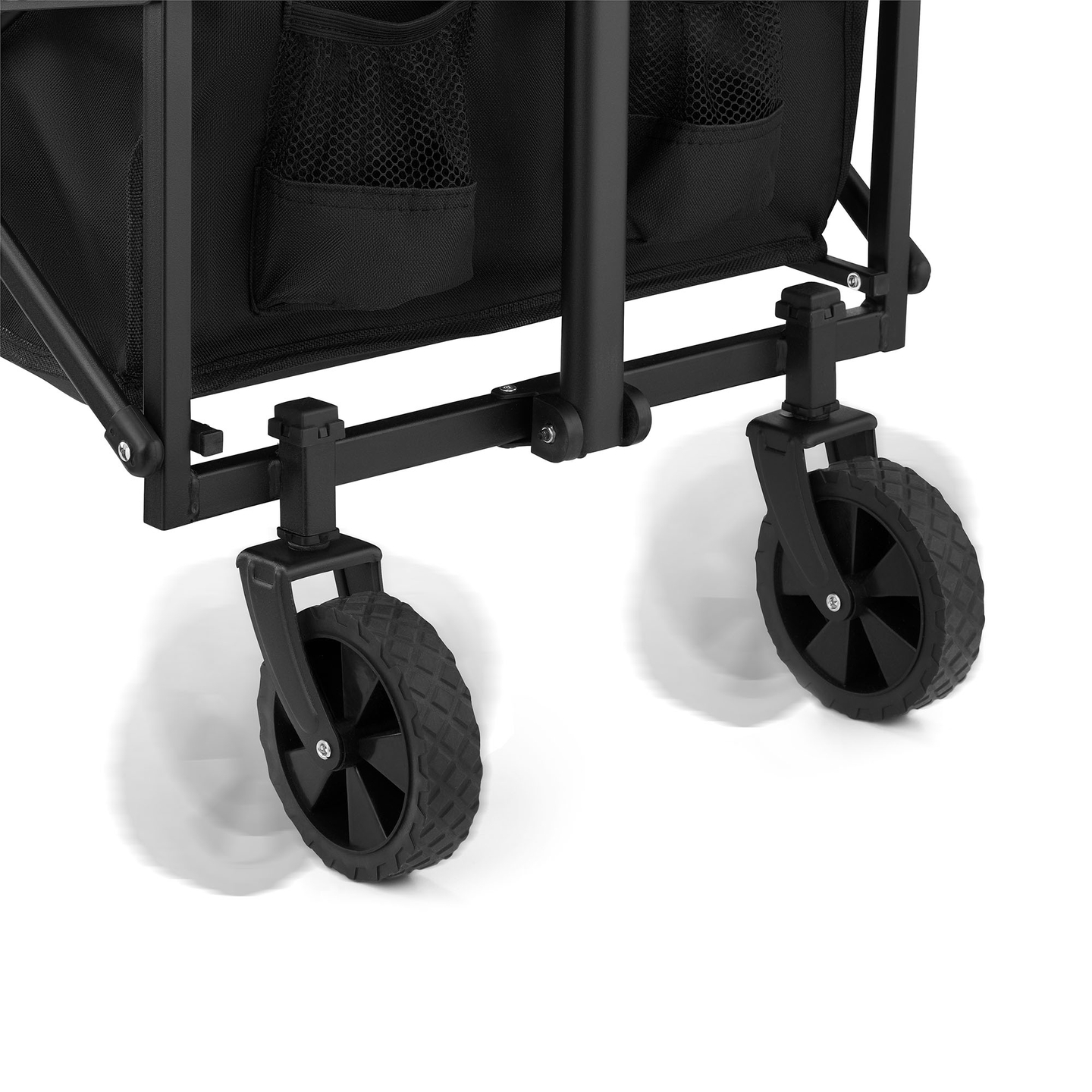 HyperMotion foldbar strandkørestol - sort, 80 kg