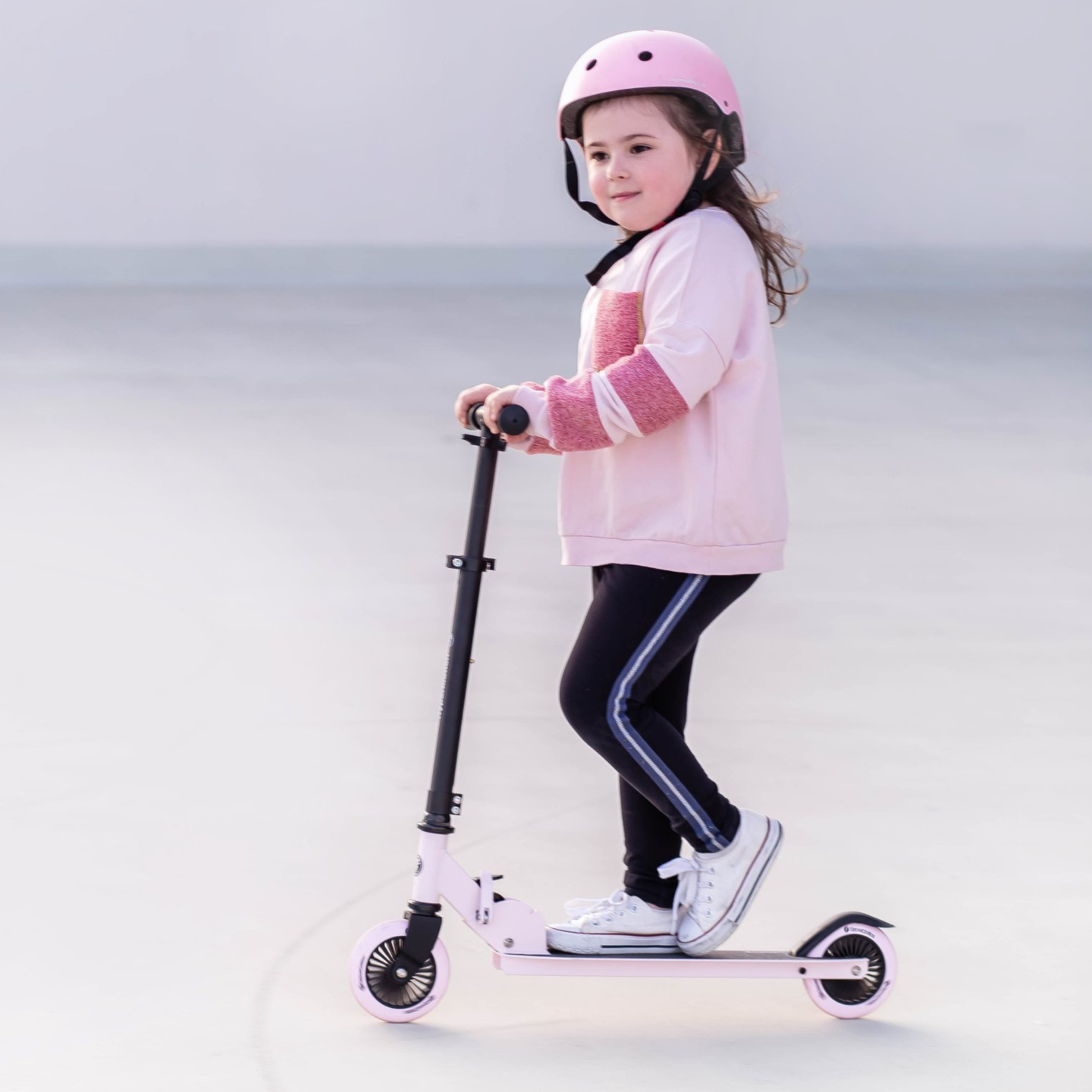 Tohjulet scooter WILLY 3-8 år fra HyperMotion - pink