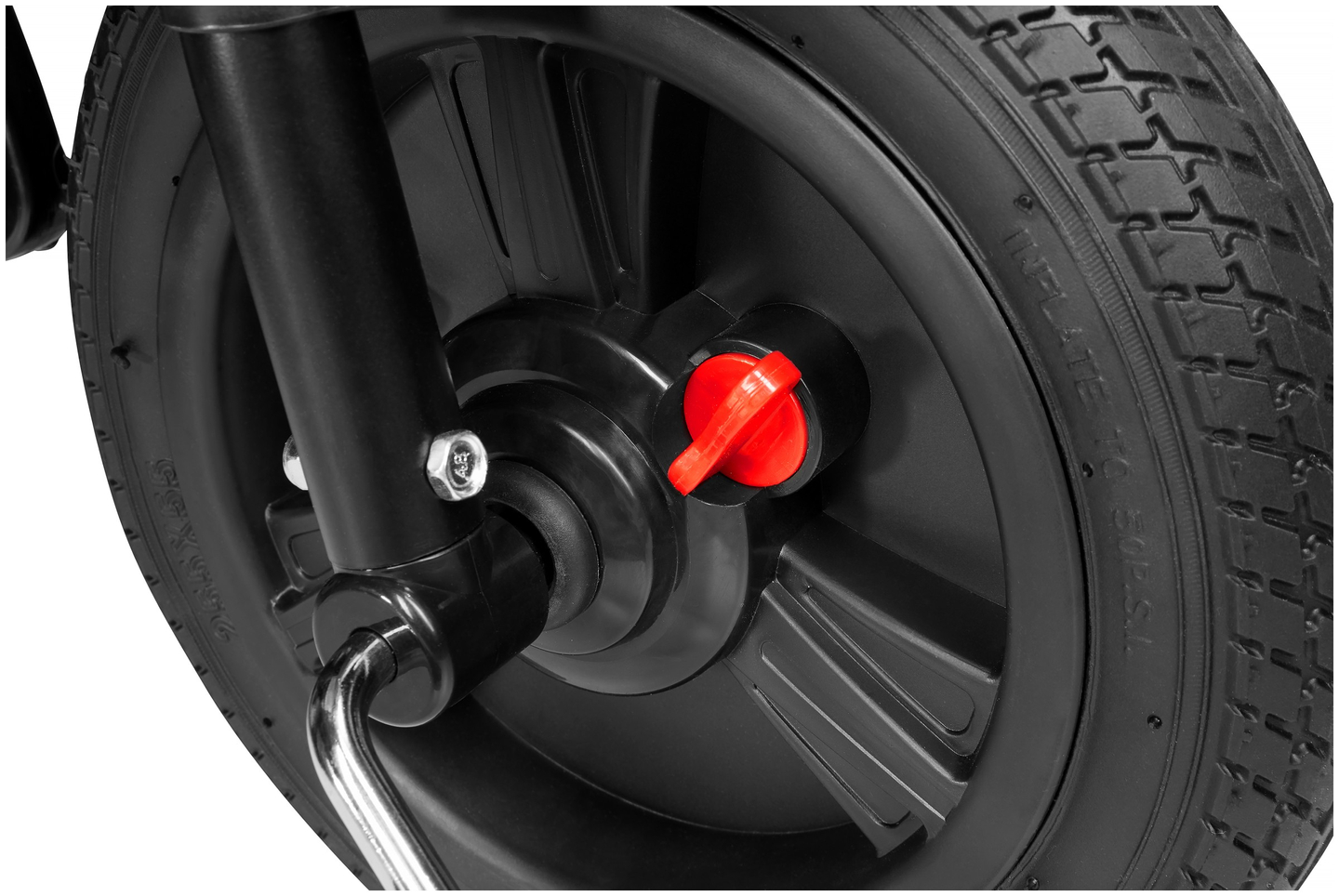 Tobi Velar trehjulet cykel + regnfolie - pink