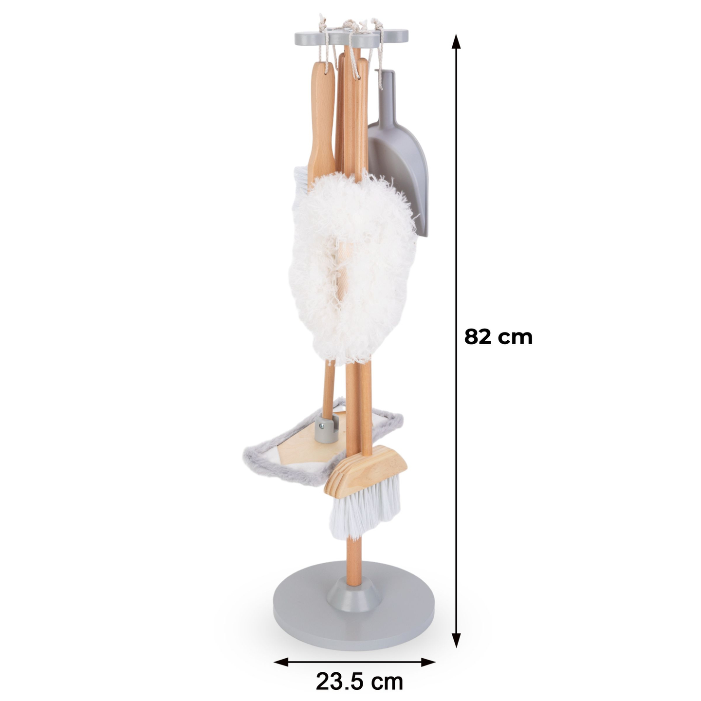 Rengøringssæt i træ