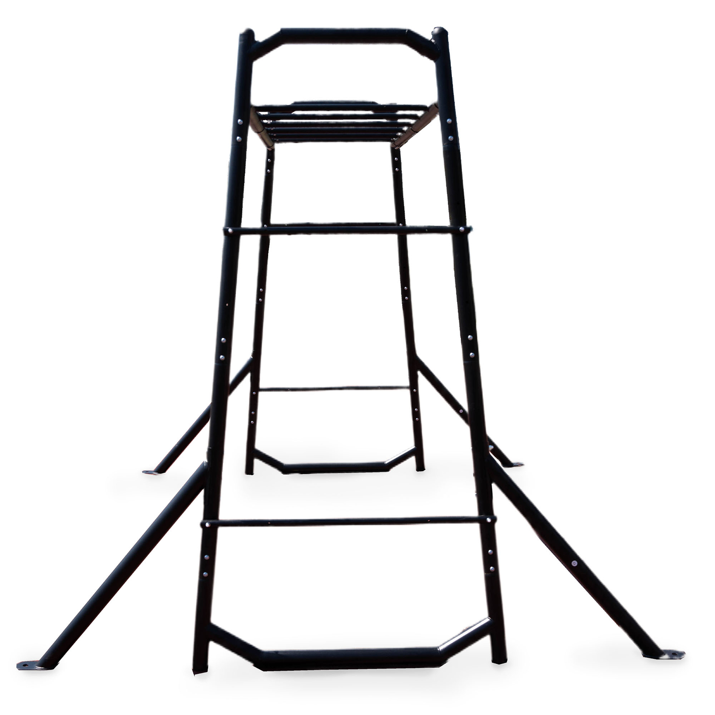 Gymnastikstige til haven, metal