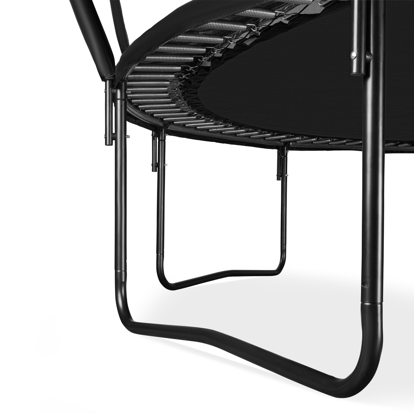 HyperMotion børnehavetrampolin - 244 cm 8FT - med stige og indvendigt net - til hjem og have