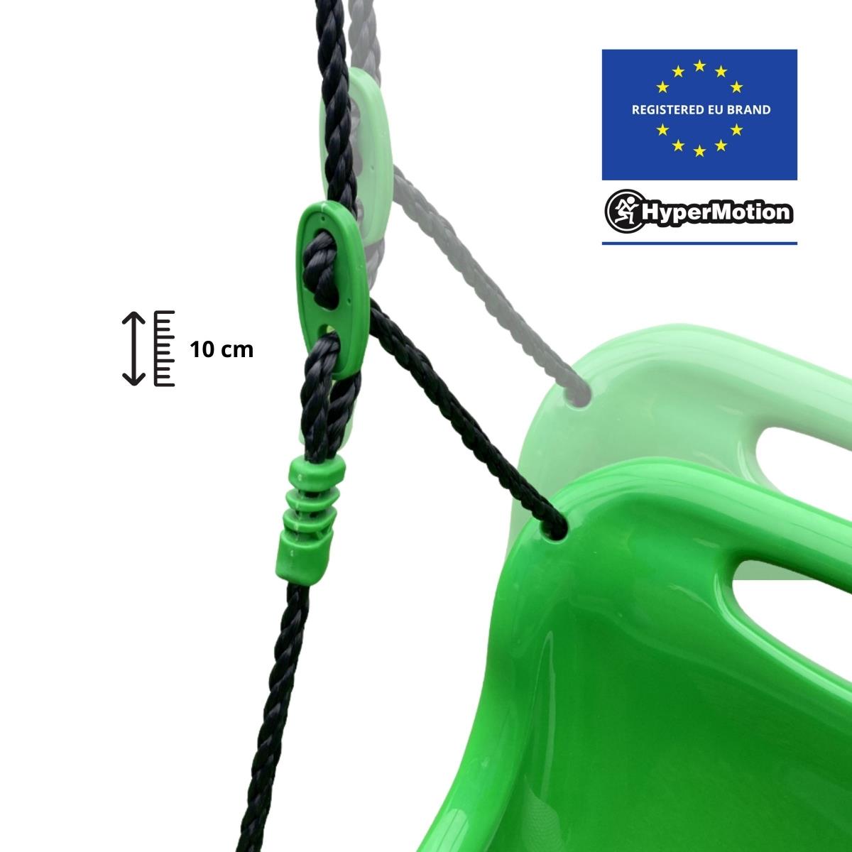 Gynge til babyer og småbørn med sikkerhedssele