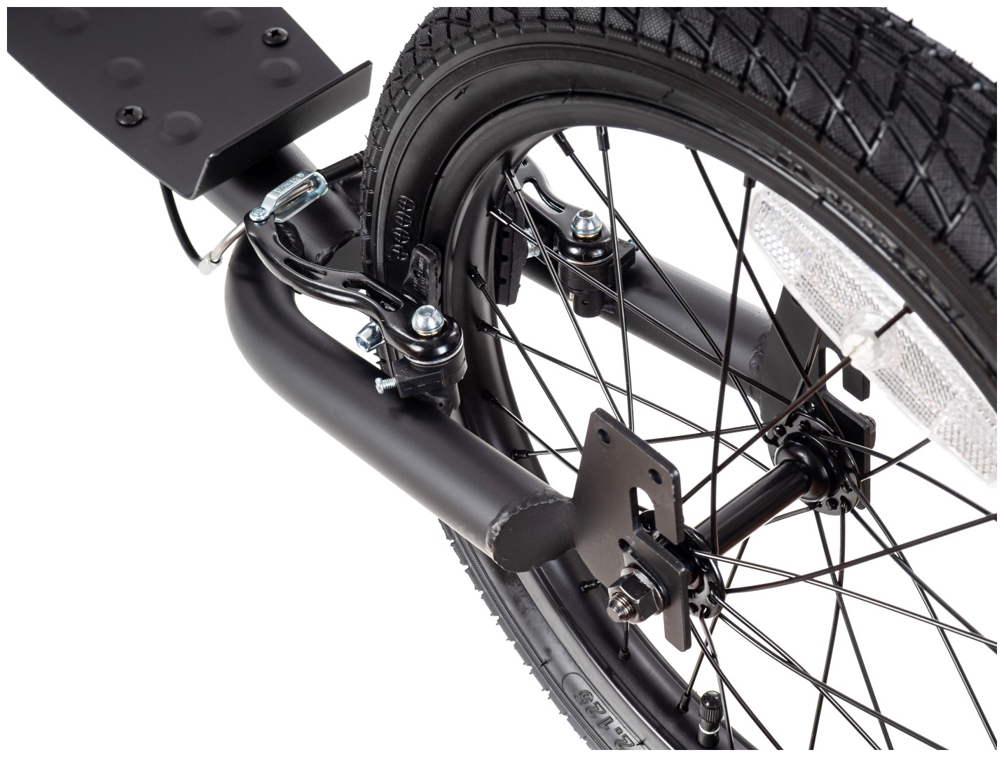 HyperMotion RIVA byscooter med oppustelige hjul på 50 cm og 40 cm