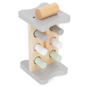 Montessoripædagogisk kasse til små børn - 6 stykker legetøj