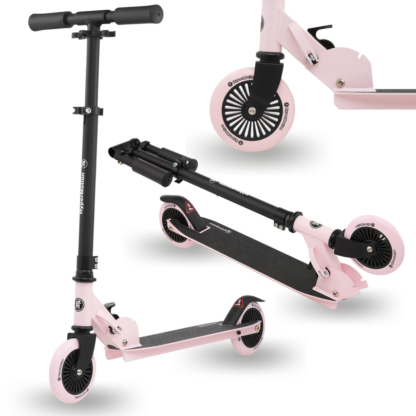 Tohjulet scooter WILLY 3-8 år fra HyperMotion - pink