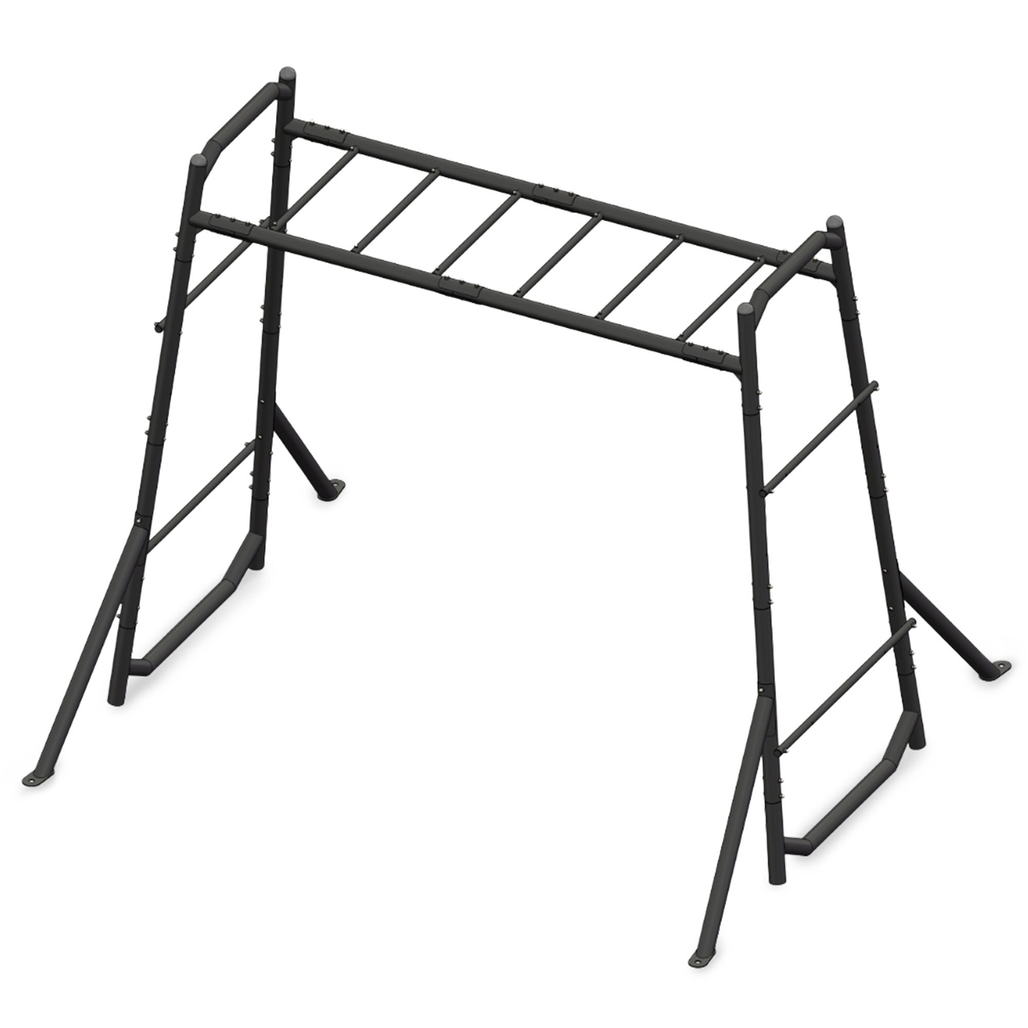 Gymnastikstige til haven, metal