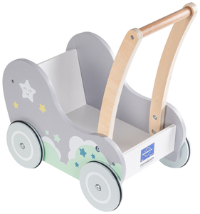 Træ klapvogn gåvogn