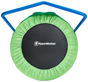 Frog - mini trampolin til børn - med håndtag - max 50 kg - 91 cm - til hjemmet og haven