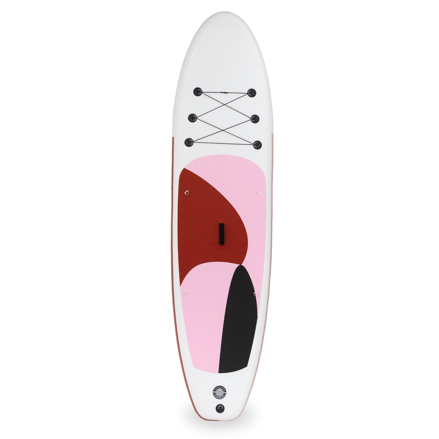 Oppustelig SUP Stand Up Paddle board 320cm med pagaj og sæde - HyperMotion WAVE BOOST PINK 320