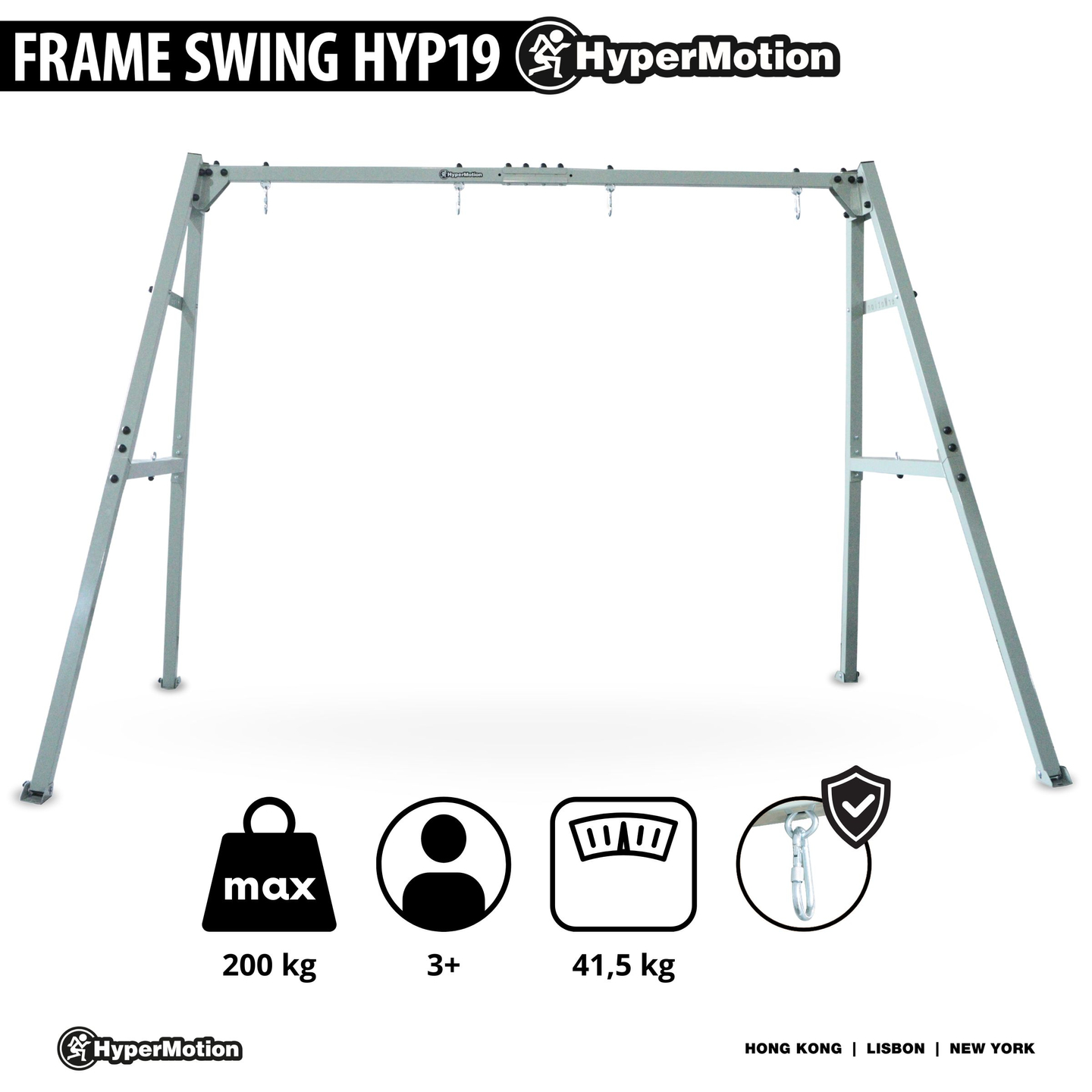 Stålramme til havegynge eller hængekøje