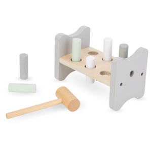 Montessoripædagogisk kasse til små børn - 6 stykker legetøj