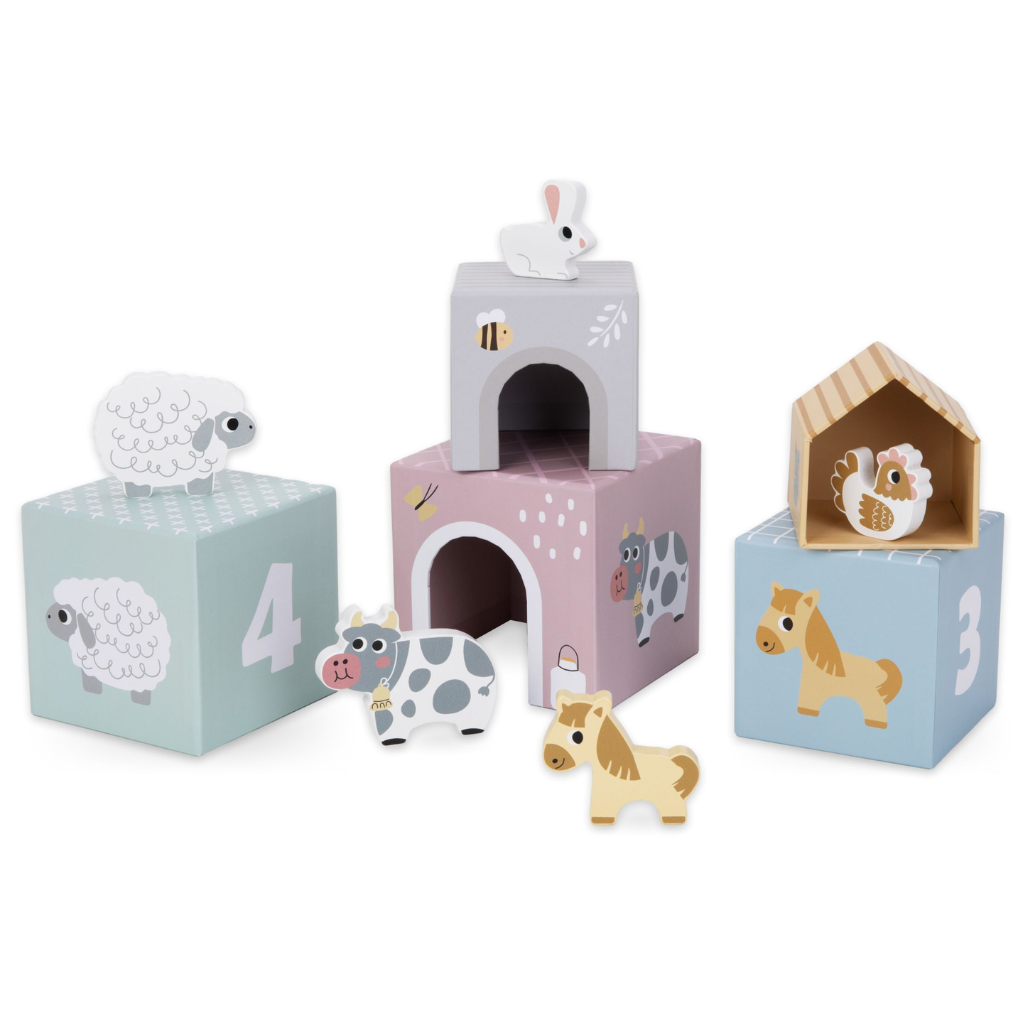 Tårn til sortering af bondegårdsdyr