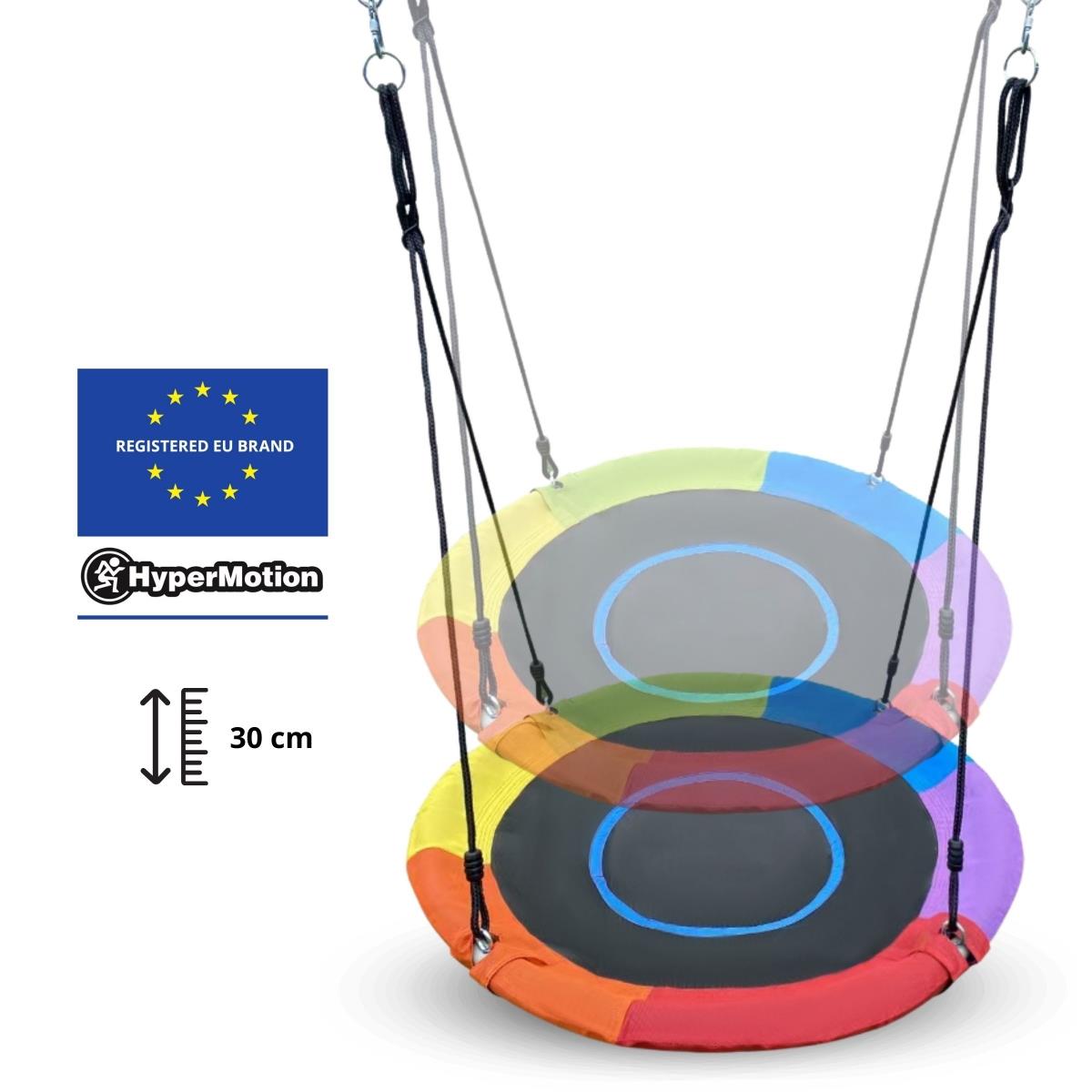 XL havelegeplads til børn med en storkerede gynge, stige og klatrenet