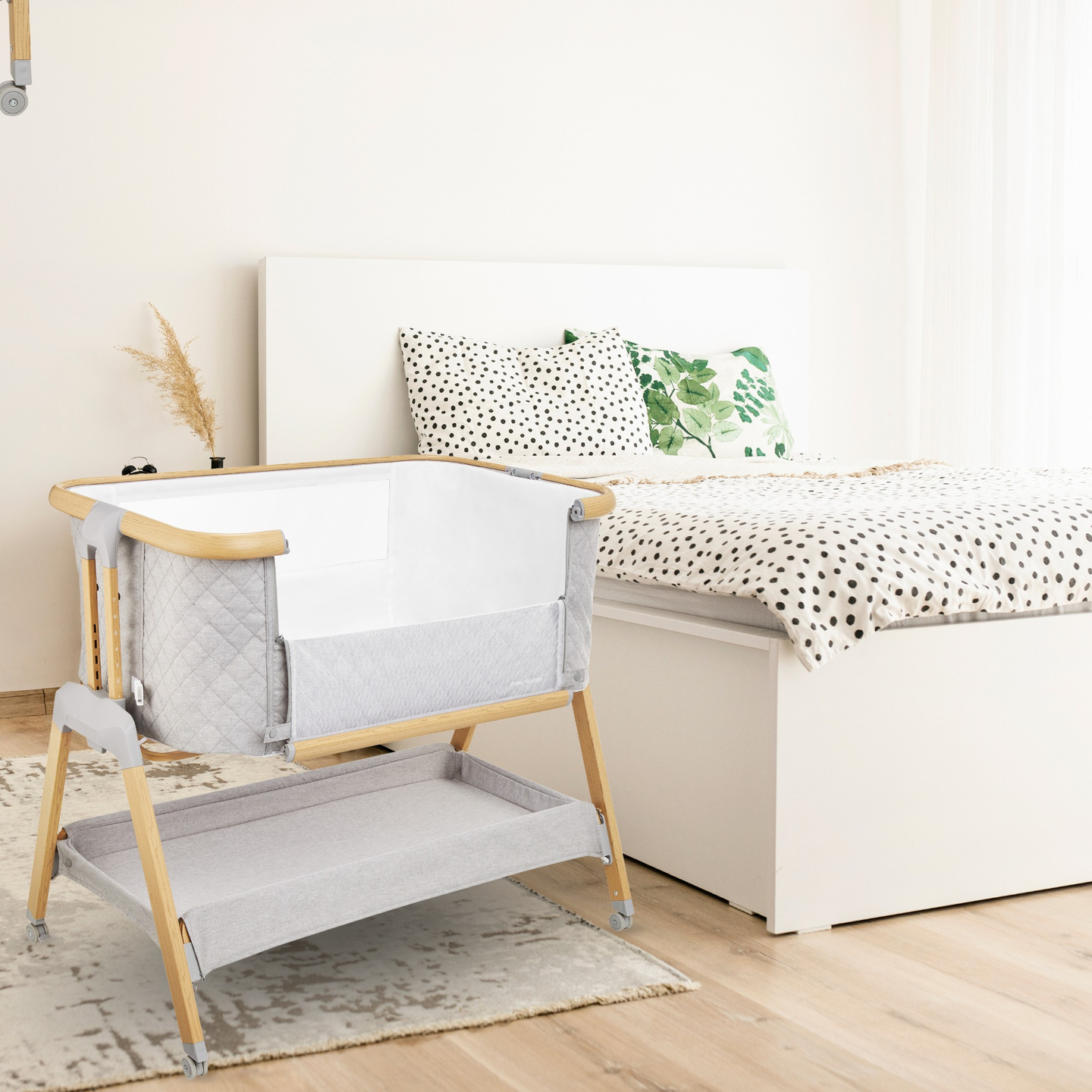 Rejseseng, fritstående, 3-i-1 - Moby-System DREEMY