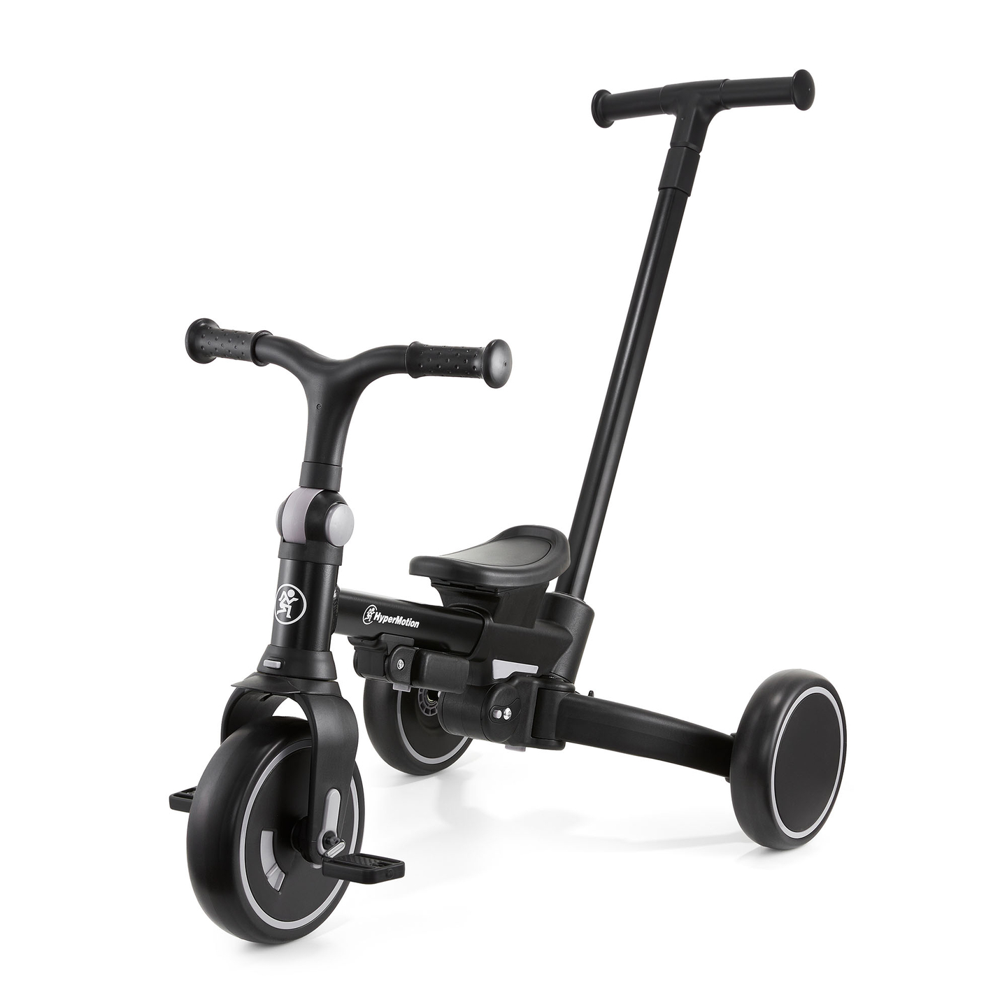 8-i-1 multifunktionel trehjulet cykel TOBI FOREST - grå