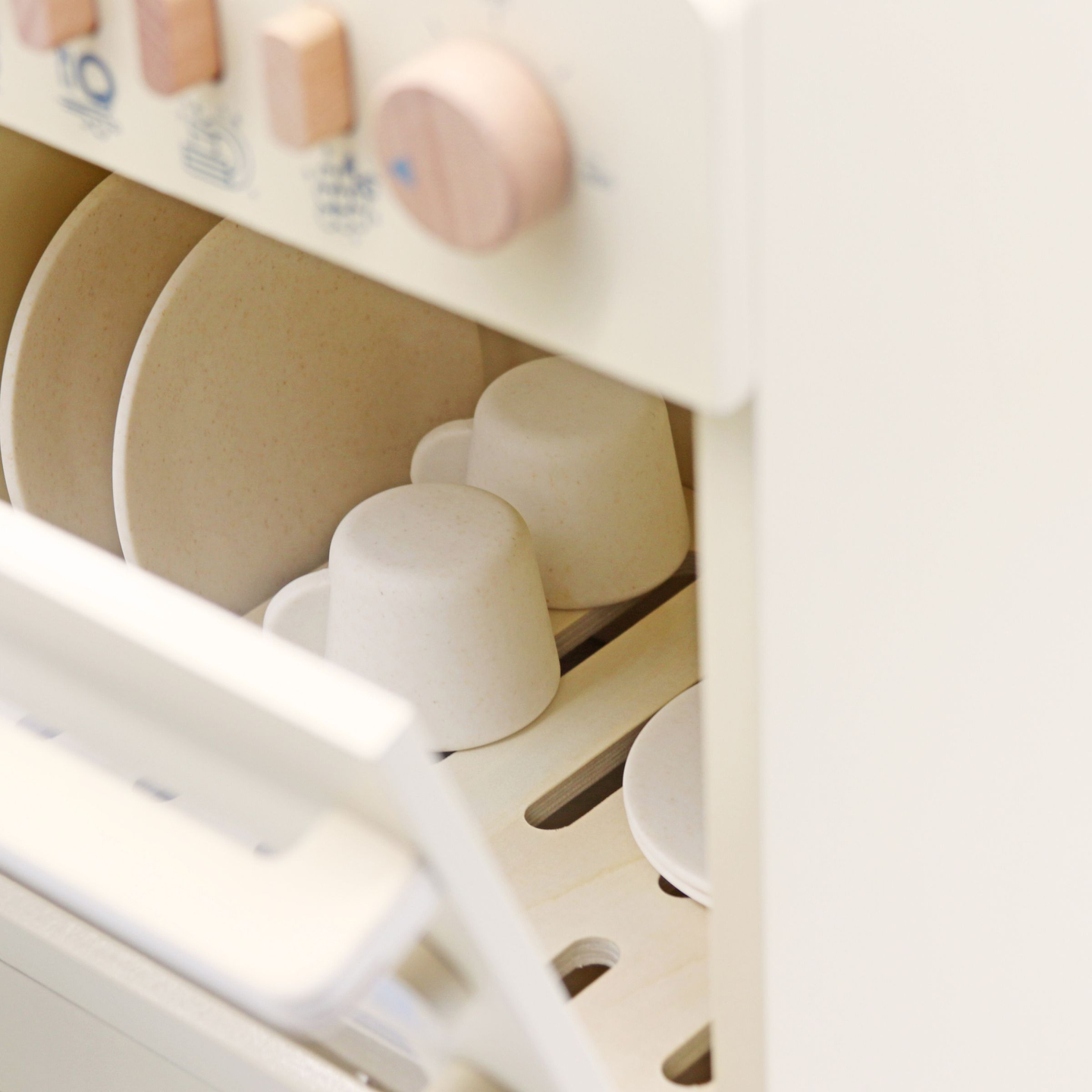 Træopvaskemaskine med tilbehør