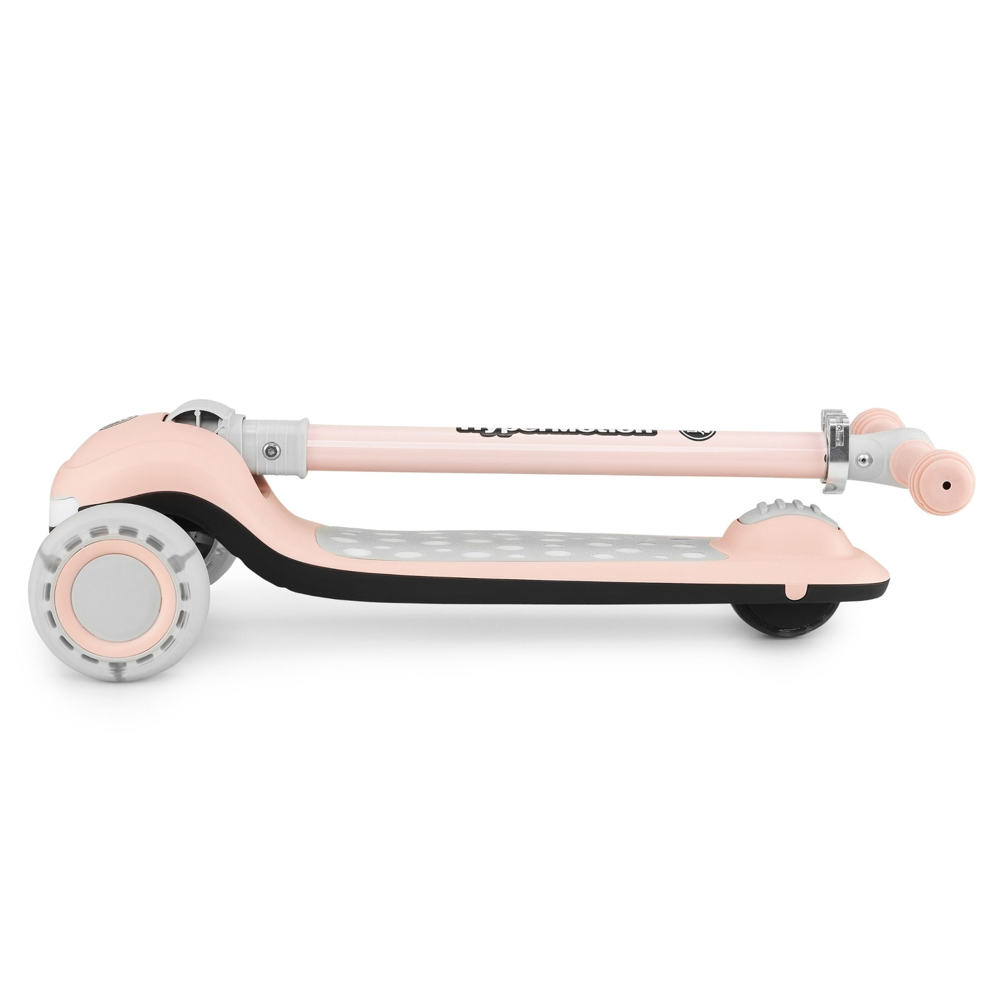 HyperMotion LUMI 3-i-1 balancescooter - oplyst platform og LED-hjul, farve pink