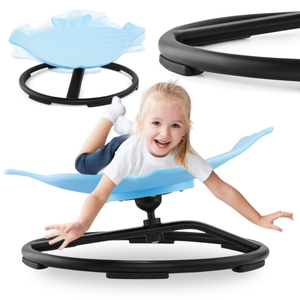 Mini-karrusel til børn Fisk - blå