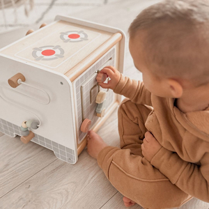 Køkken i træ - pædagogisk terning