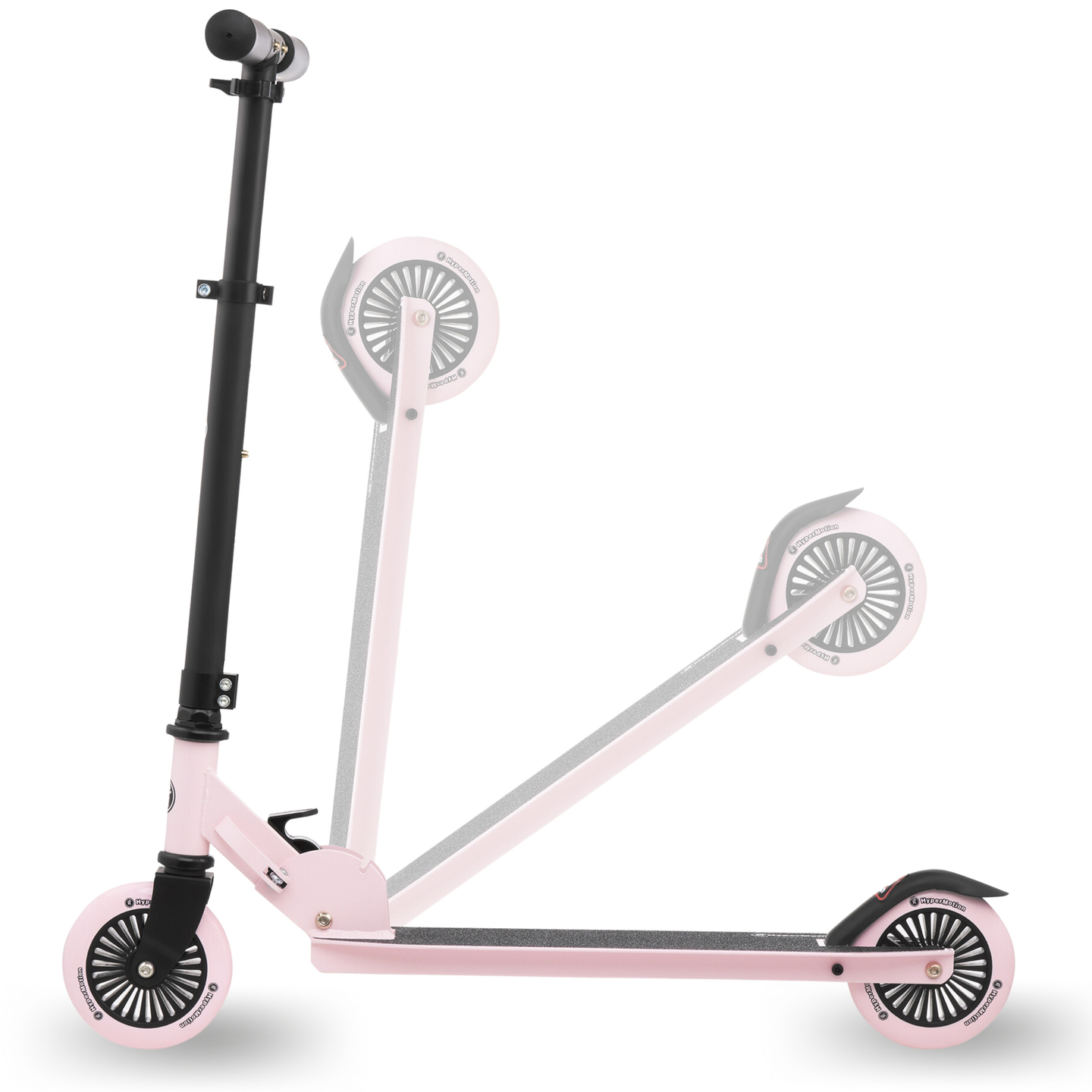 Tohjulet scooter WILLY 3-8 år fra HyperMotion - pink