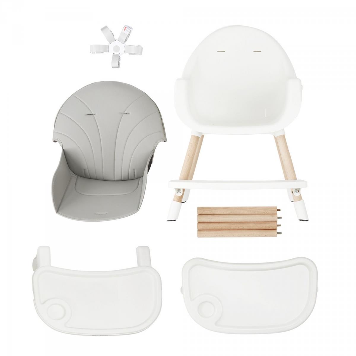 AMELIA ammestol 3i1 Moby-System, grå