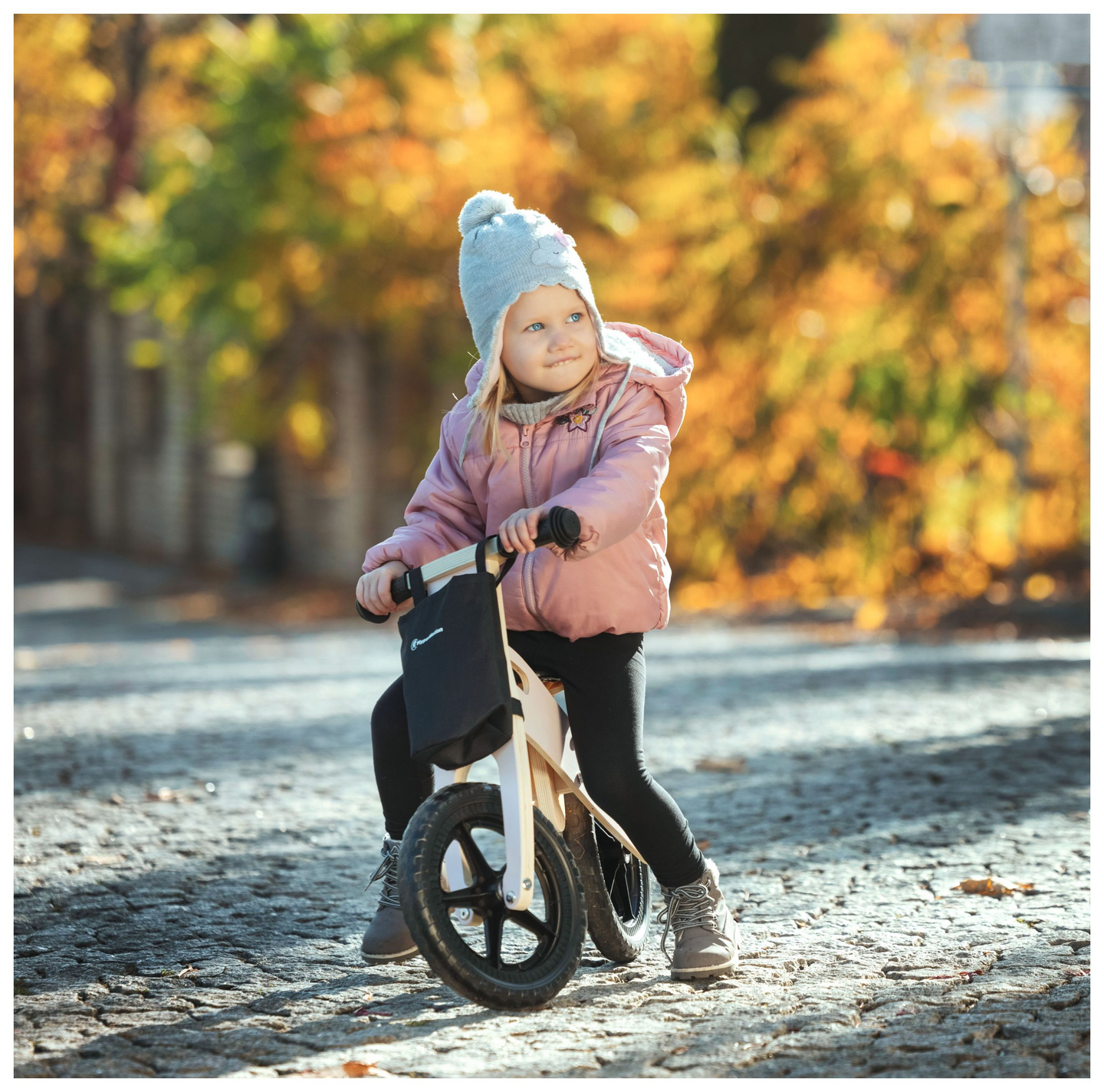 HyperMotion LEXI træ joggingcykel - skumhjul, super letvægtscykel - pink