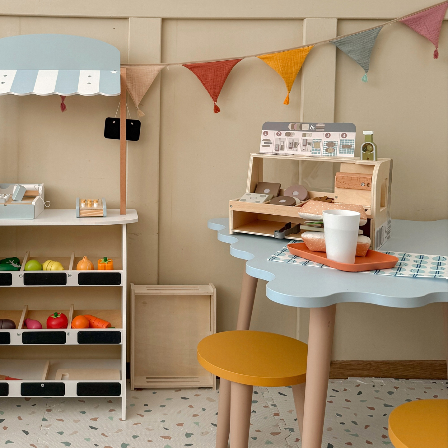 Sandwichbar i træ - restaurant