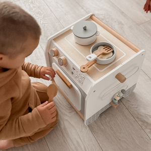 Køkken i træ - pædagogisk terning