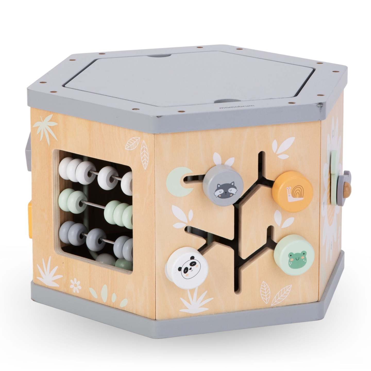 Interaktiv 7-i-1-træterning - motorisk loop