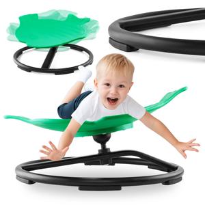 Mini børnekarrusel Fisk - farve grøn