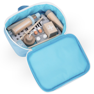 Lille lægesæt i træ