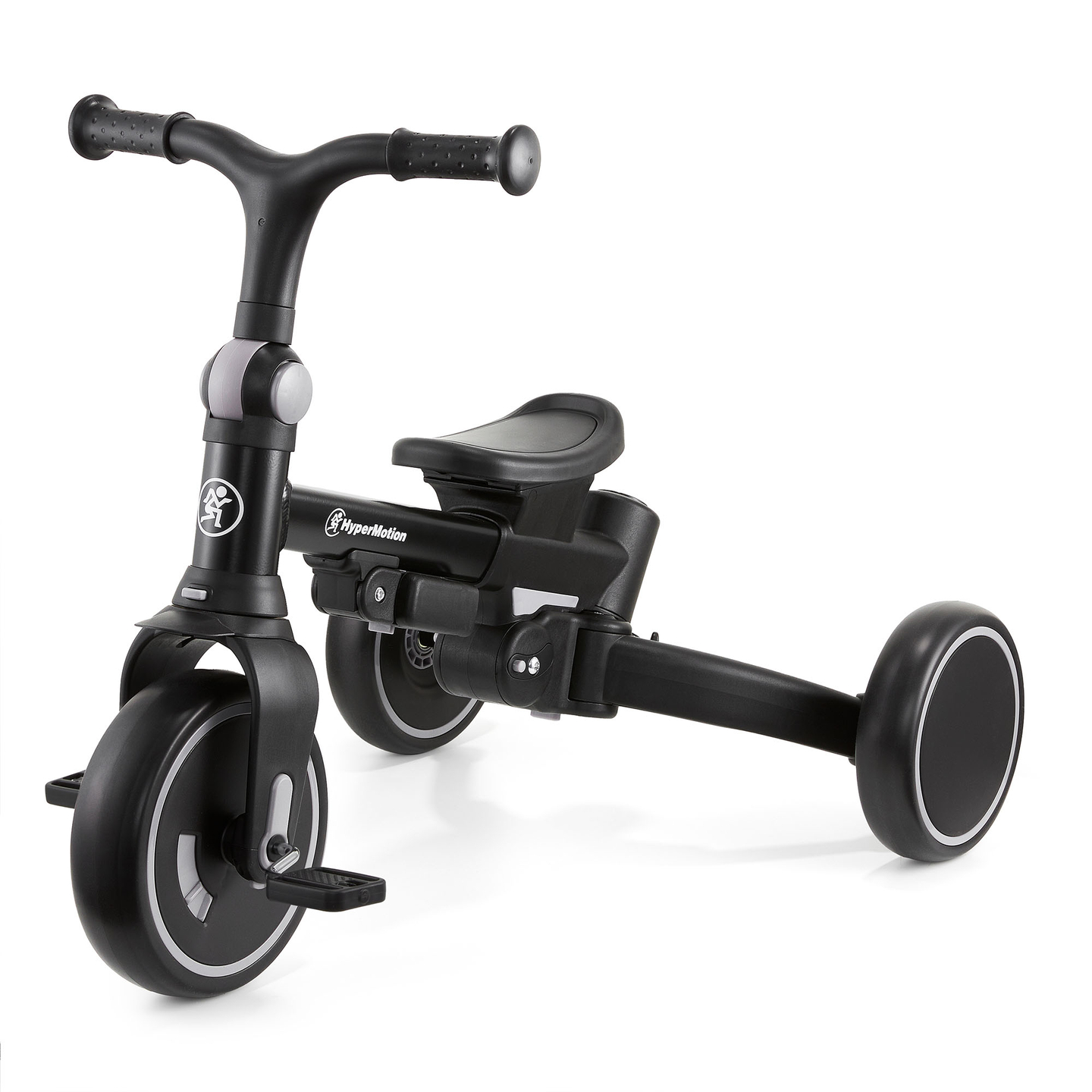 8-i-1 multifunktionel trehjulet cykel TOBI FOREST - grå