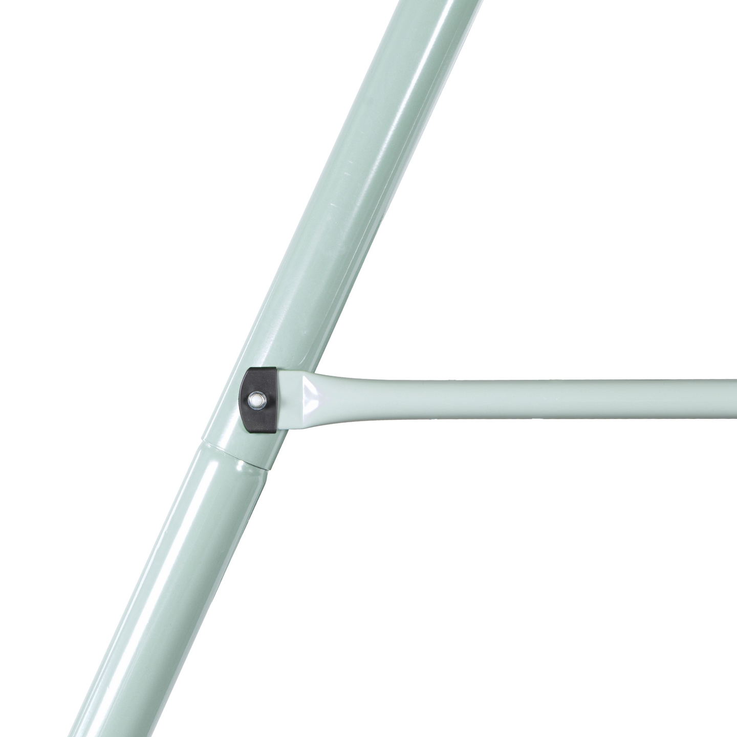 Havegynge af typen storkerede med stel og reb