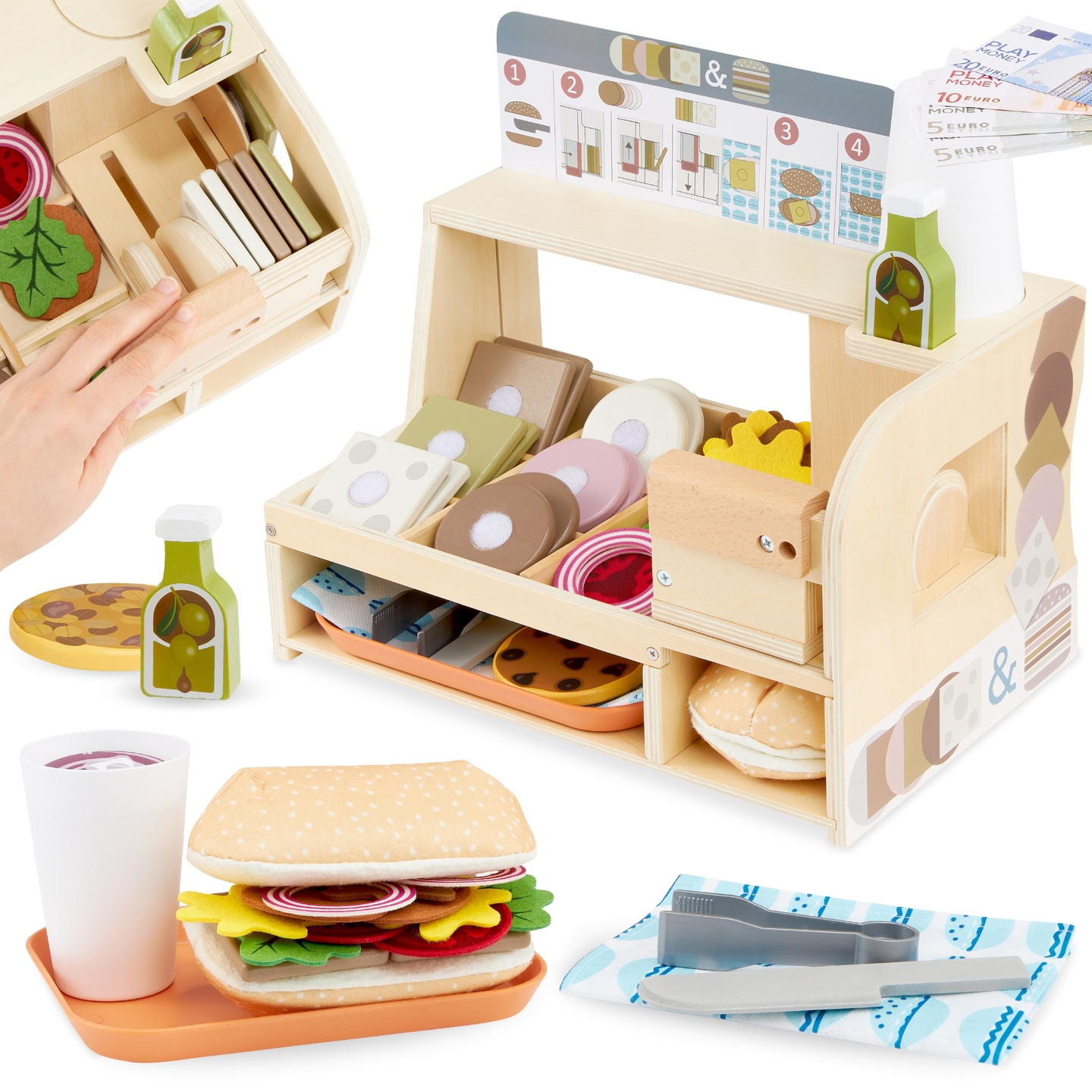Sandwichbar i træ - restaurant