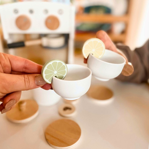 Kaffe- og tebrygger i træ med tilbehør - kaffebar