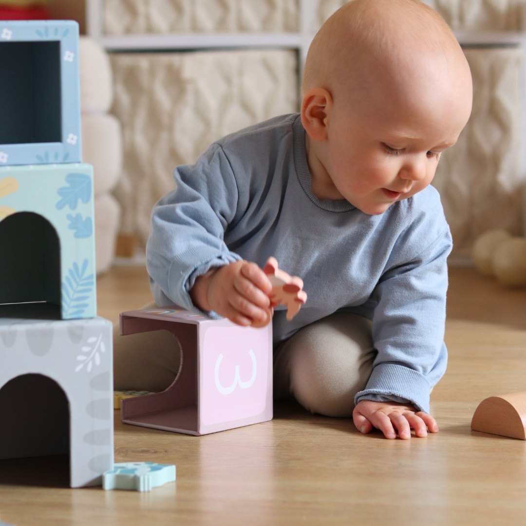 Tårnsorterer med figurer Dinosaurer