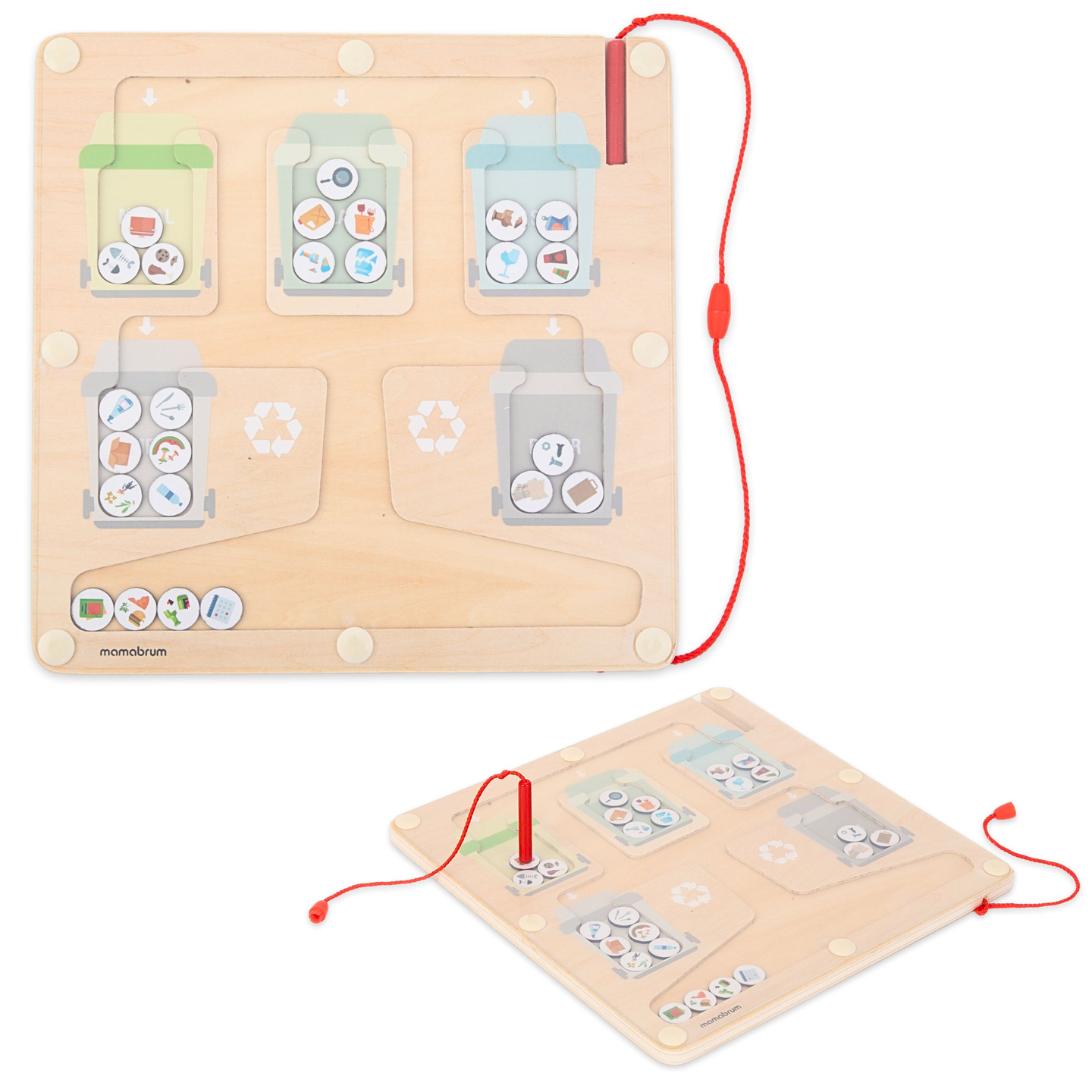 Magnetisk puslespil Genbrug