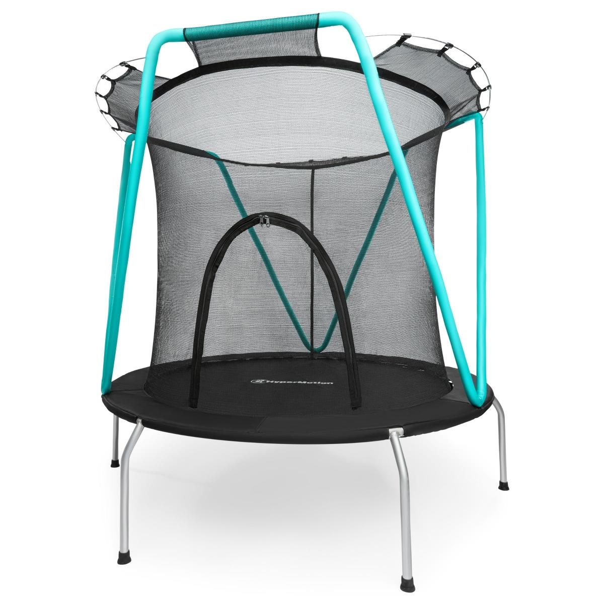 Mint trampolin 167cm med beskyttelsesnet - til børn 3-8 år - til hjem og have