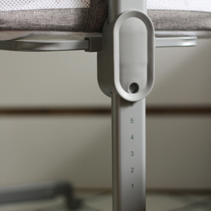 Udtræksseng Moby-System LUNA 3in1 - grå